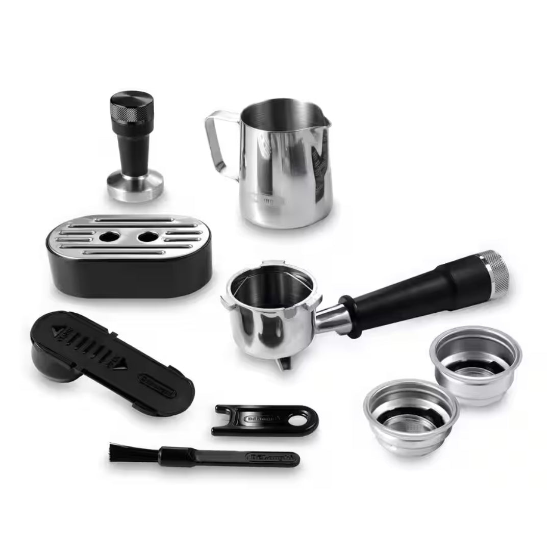 Delonghi Dedica Maestro Plus Manual Espresso Coffee Maker - Stainless Steel | EC950.M