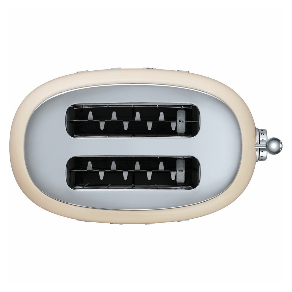 Smeg 50's Retro Style Aesthetic 2 Slice Toaster - Cream | TSF01CRUK