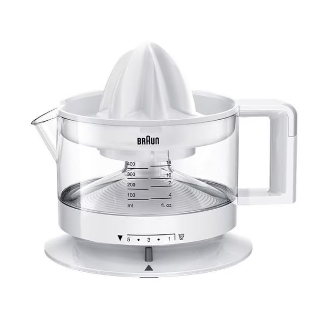 Braun Citrus Press Juicer - White | CJ3000WH