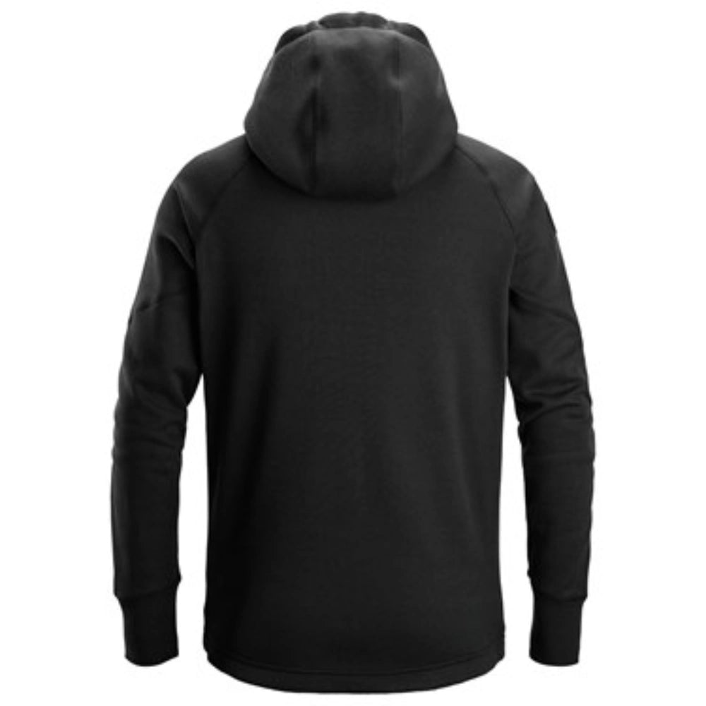 Snickers 8041 FlexiWork Full Zip Fleece Hoodie - Black