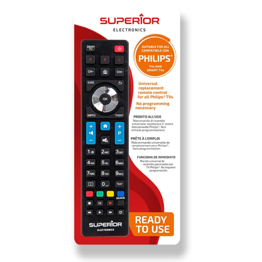 Superior Philips Universal Replacement Remote Control Smart and Standard | SUPRCPHILIPS