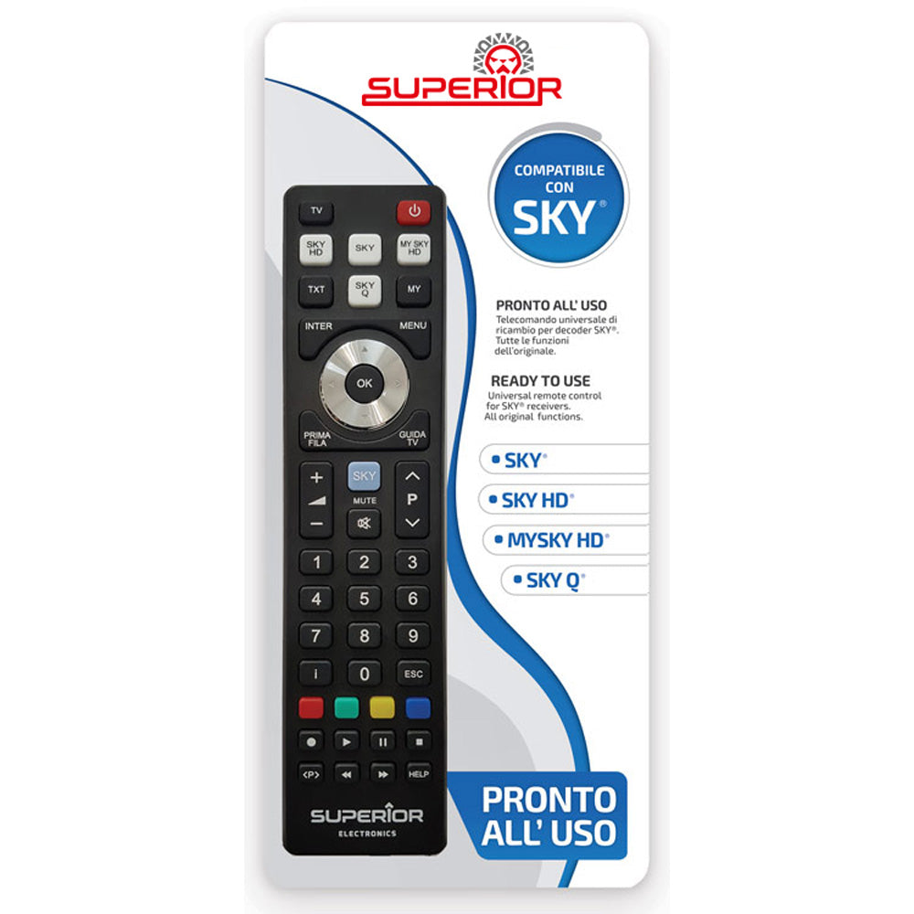 Superior Universal Remote Control for SKY Receivers SUPTRB027