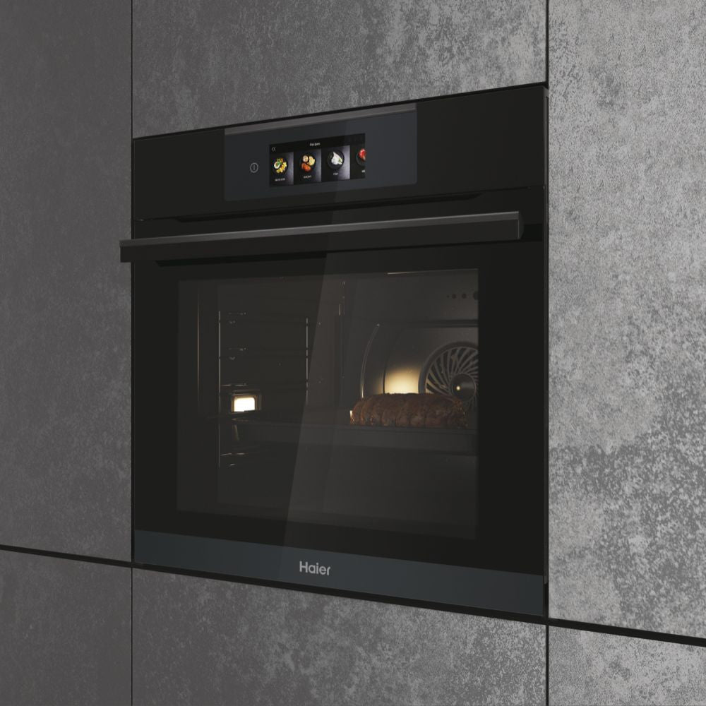 Haier I-Touch Series 6 70 LItre Built-In Electric Single Oven - Black | HWO60SM6T9BH
