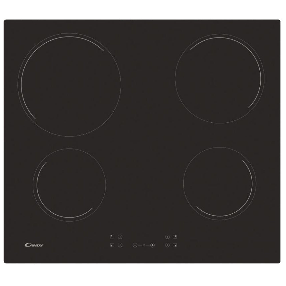 Candy Built In Electric Single Oven and Ceramic Hob Pack - Black | PCI27XCH64CCB