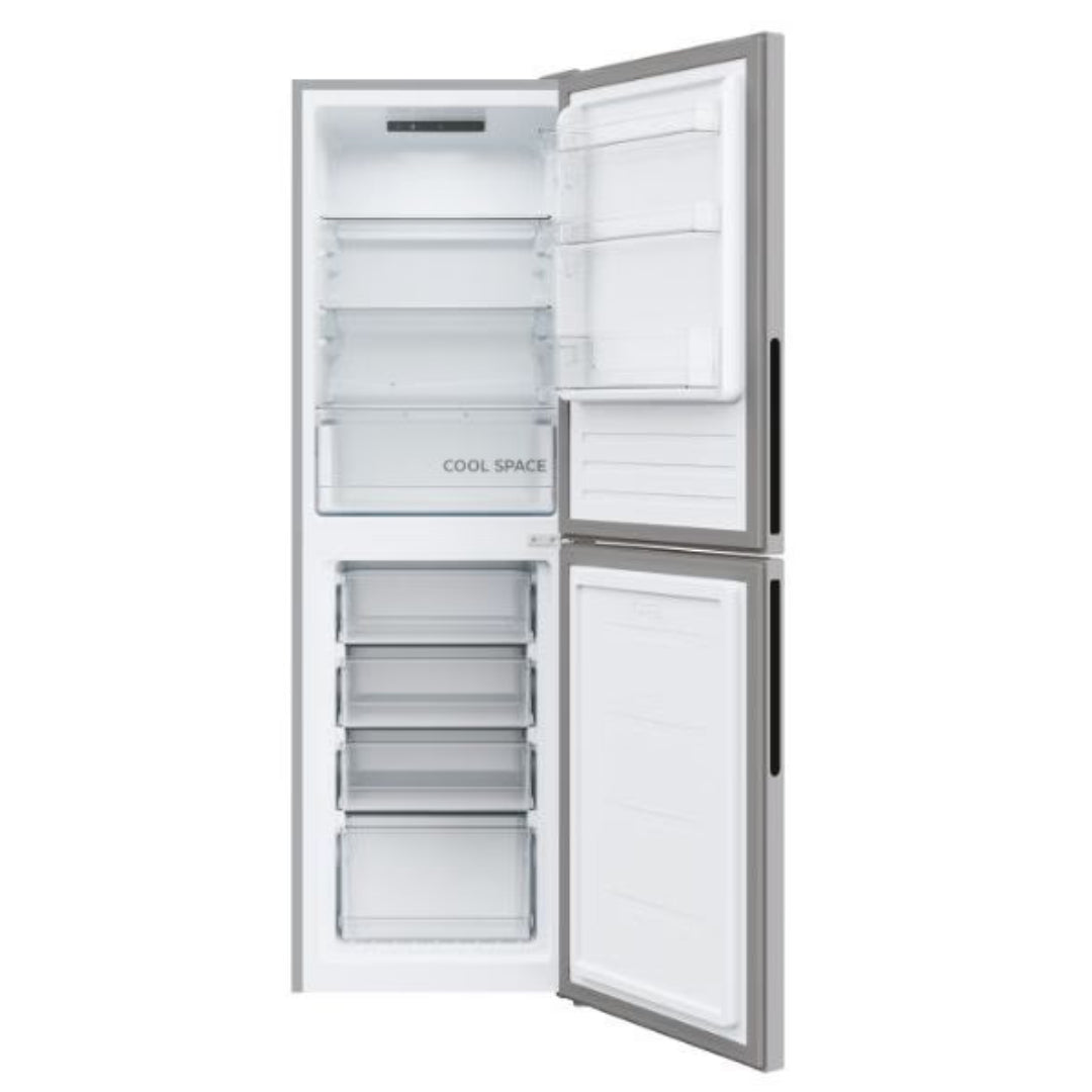 Hoover 176cm 50/50 Low Frost Fridge Freezer - Silver | HVT3CLECKIHS-1