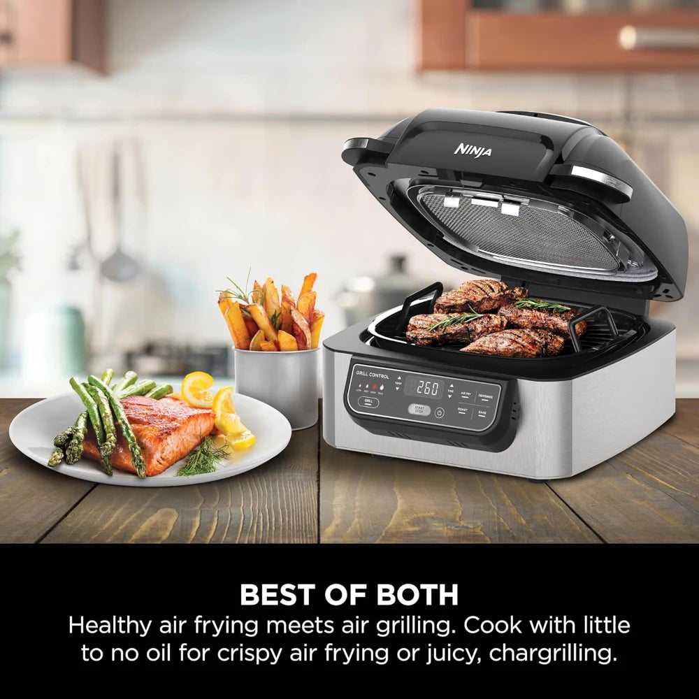 Ninja Health Grill & Air Fryer - Black | AG301UK