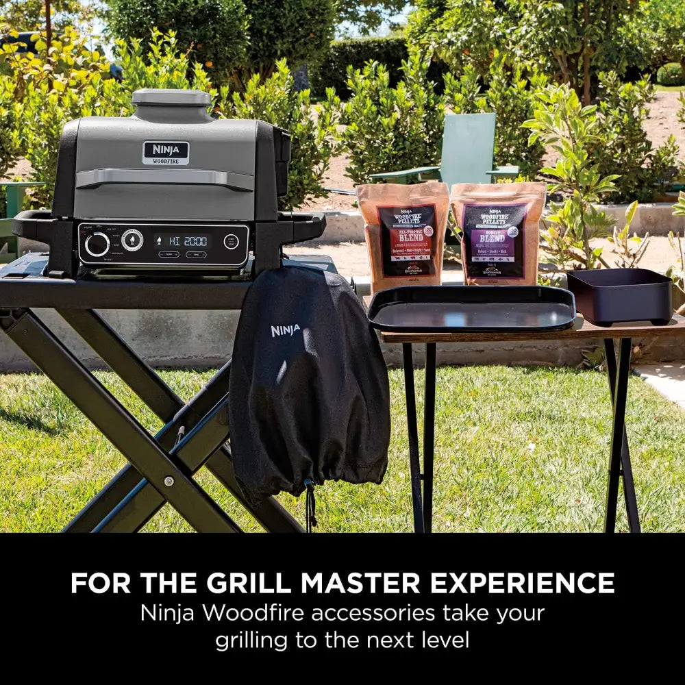 Ninja Woodfire Electric BBQ Grill & Smoker and Air Fryer | OG701UK