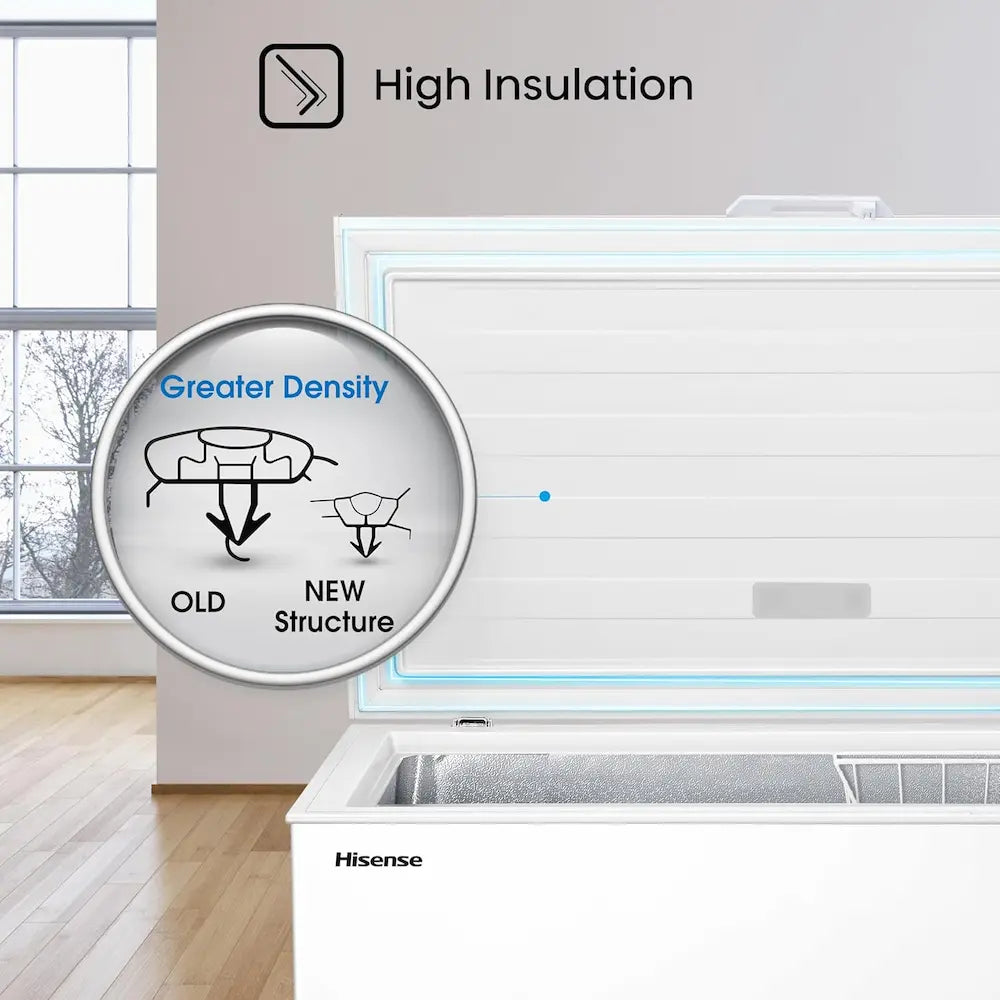 Hisense 297 Litre Chest Freezer - White | FC386D4AWLE