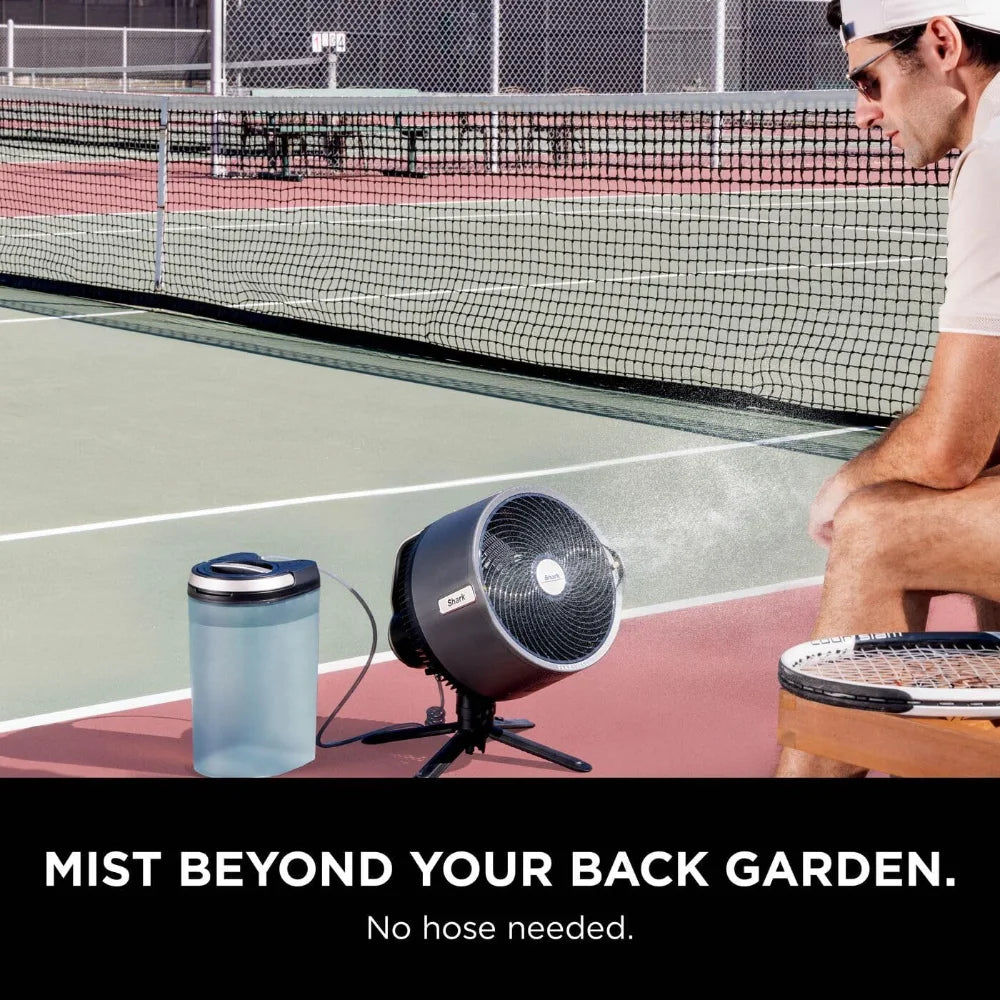 Shark FlexBreeze Pro Mist Indoor & Outdoor Fan & Outdoor Misting System | FA300UK