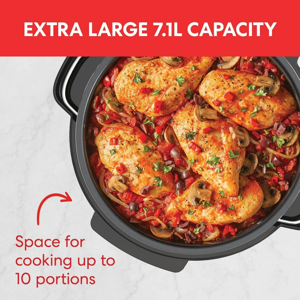 Instant Pot Superior Slow Cooker 7.1 Litre - Black | 140-6128-01-UK