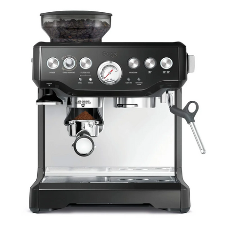 Sage The Barista Express Bean To Cup Coffee Machine - Black Truffle | SES875BTR2GUK1