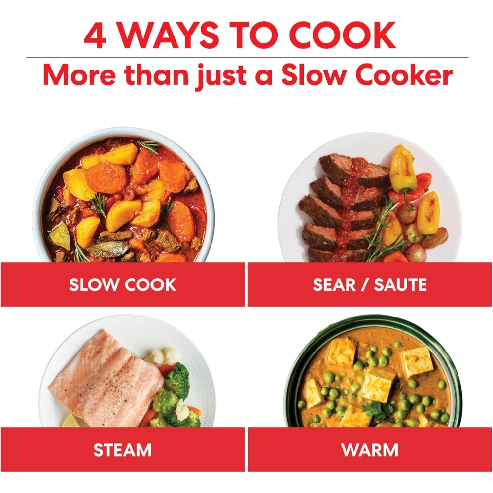 Instant Pot Superior Slow Cooker 7.1 Litre - Black | 140-6128-01-UK