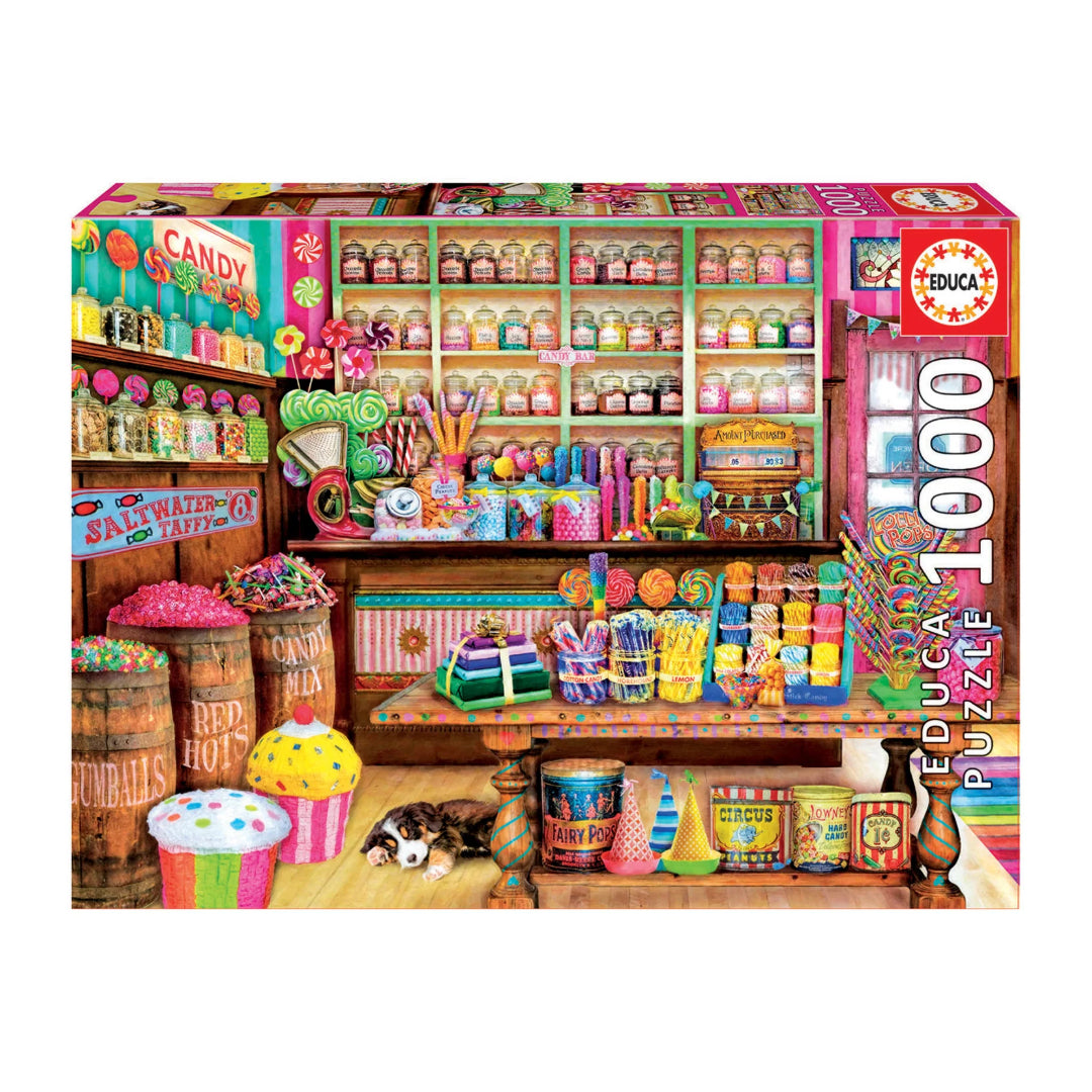 Educa The Candy Shop Jigsaw Puzzle 1000 Piece | 18307