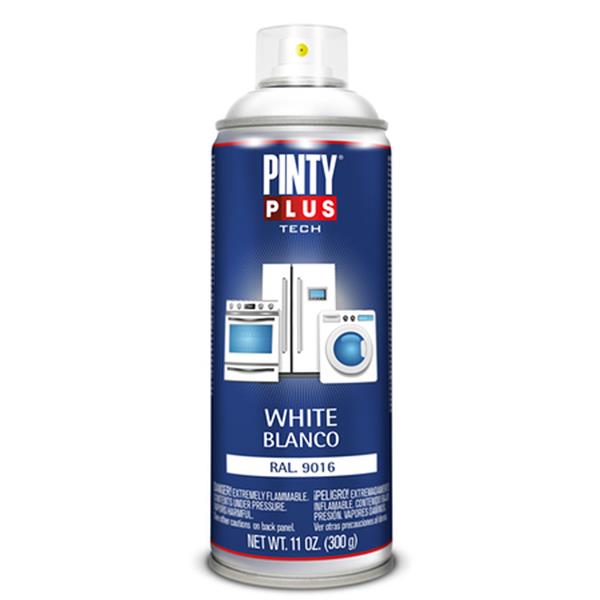 Pinty Plus Appliance Repair Spray 400ml - White | Enamel