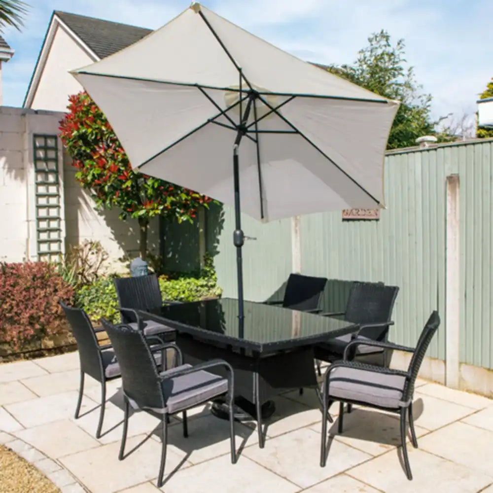 Sienna 6 Seater Rattan Garden Furniture Set