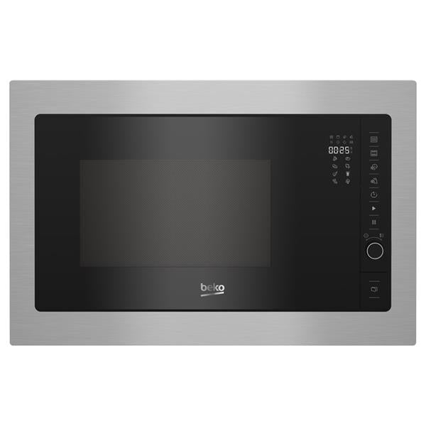 Beko 25 Litre Built-In Microwave Grill - Stainless Steel