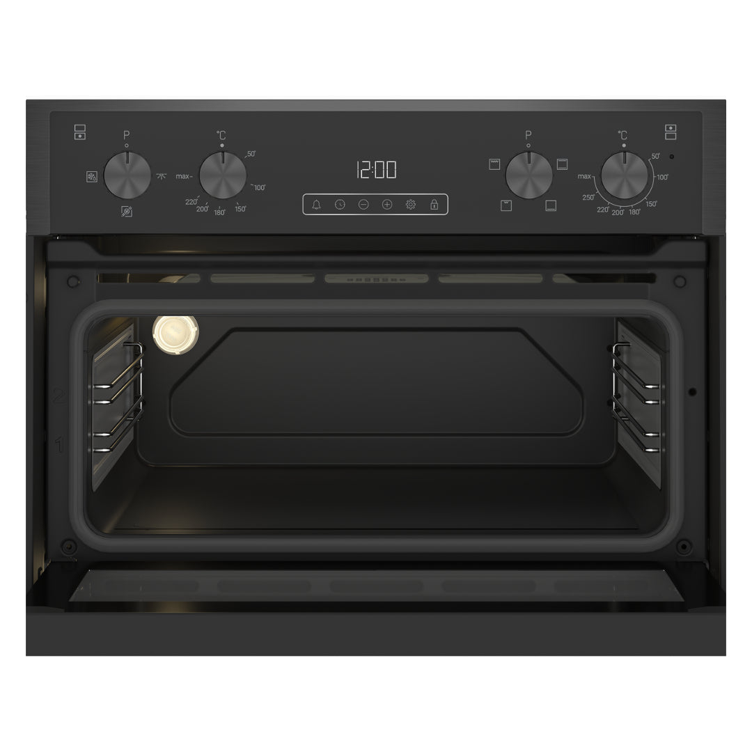 Blomberg Built In Electric Double Oven - Graphite | RODN9202DX
