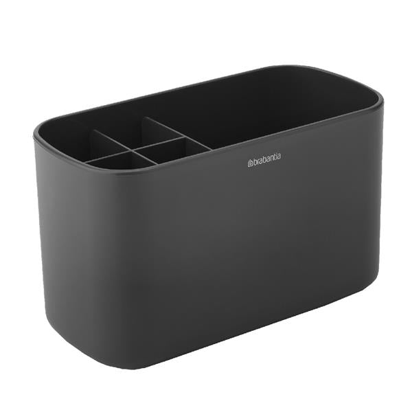 Brabantia ReNew Bathroom Caddy Black 5 Compartments