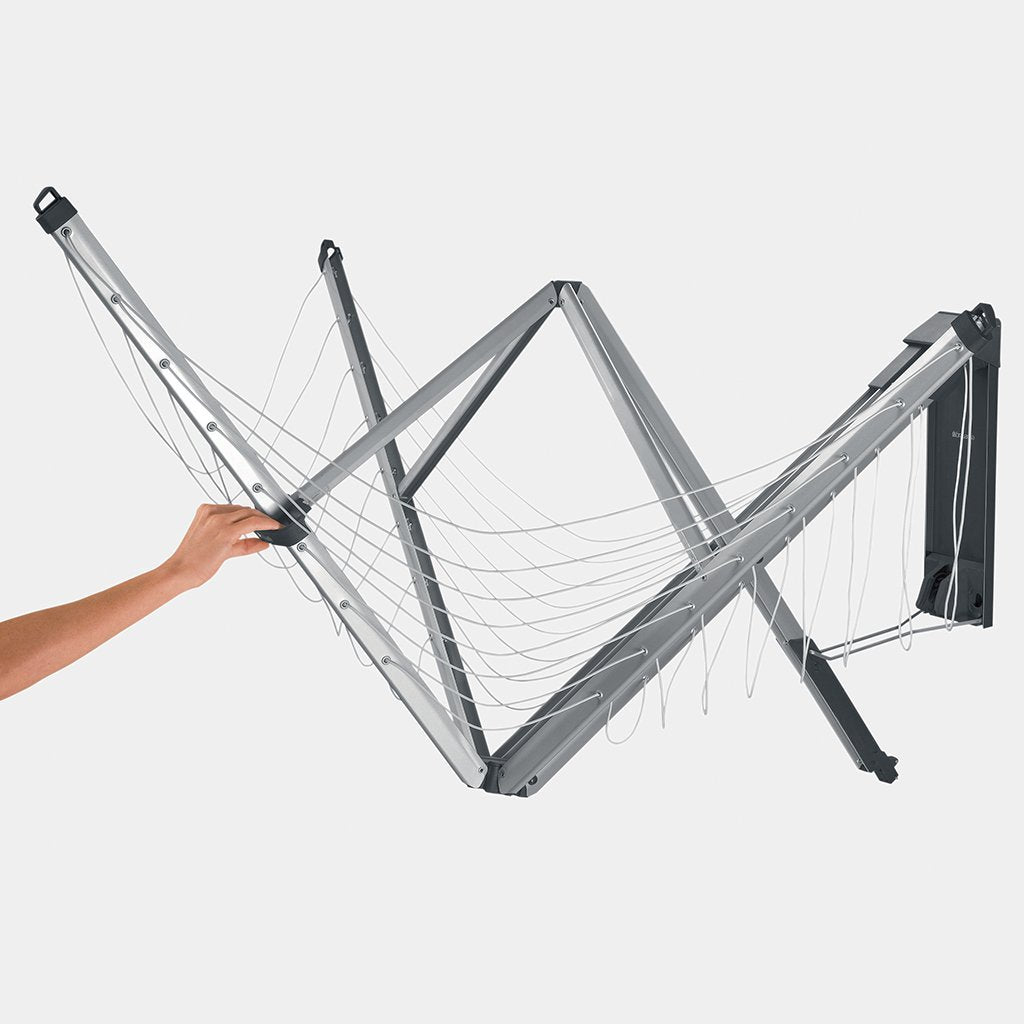 Brabantia Wallfix Retractable Clothesline Dryer with Protection Cover | 375842