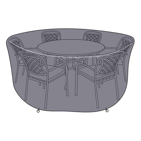 Hartman 6 Seat Round Dining Garden Furniture Set Cover | 241531