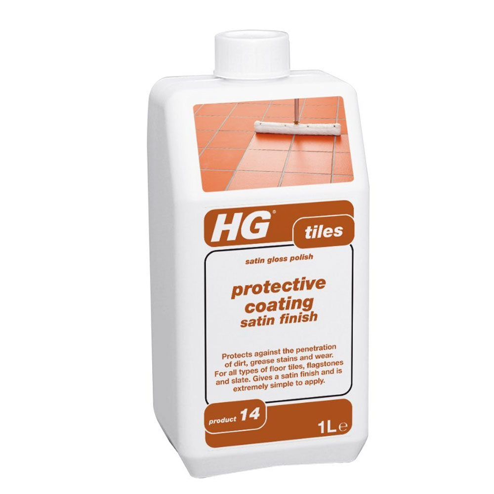 HG Golvpolish Tile Protective Polish Satin Gloss 1 Litre | HAG006Z