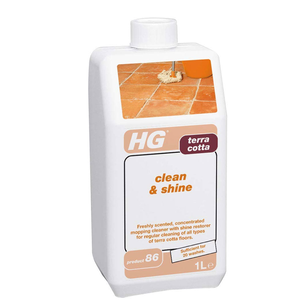 HG TERRACOTTA CLEAN & SHINE 1 LITRE