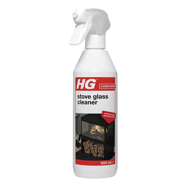 HG Stove Glass Cleaner 500ml | Soot & Tar Remover Spray