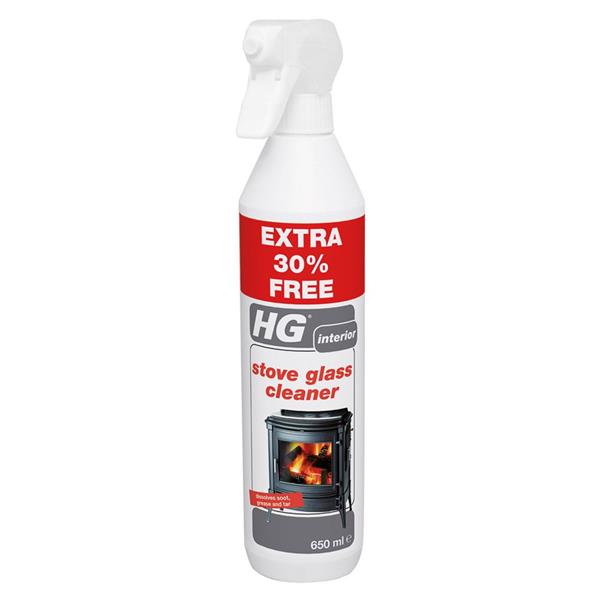 HG Stove Glass Cleaner 650ml | Removes Soot, Grease & Tar