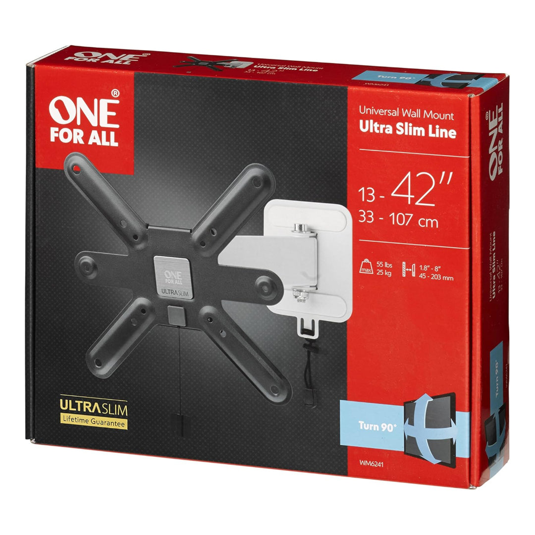 One for All TV Bracket Wall Mount Swivel 13" - 42" | WM6241