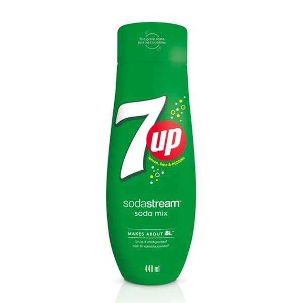 SodaStream 7up Flavour 440ml | Sparkling Soft Drinks