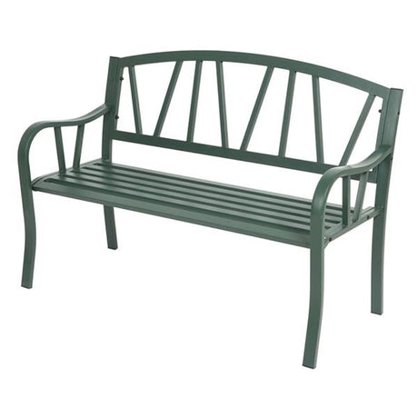 Kaemingk Houston 2 Seater Garden Bench - Green