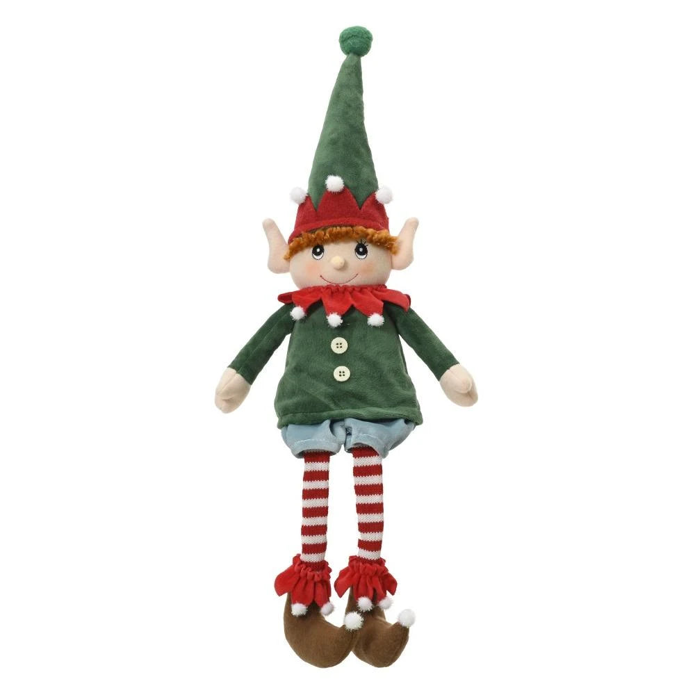 Sitting Christmas Elf - 60cm | 95030041