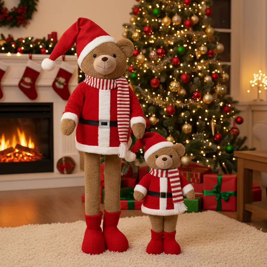 Sitting Christmas Bear - 50cm | 9537780