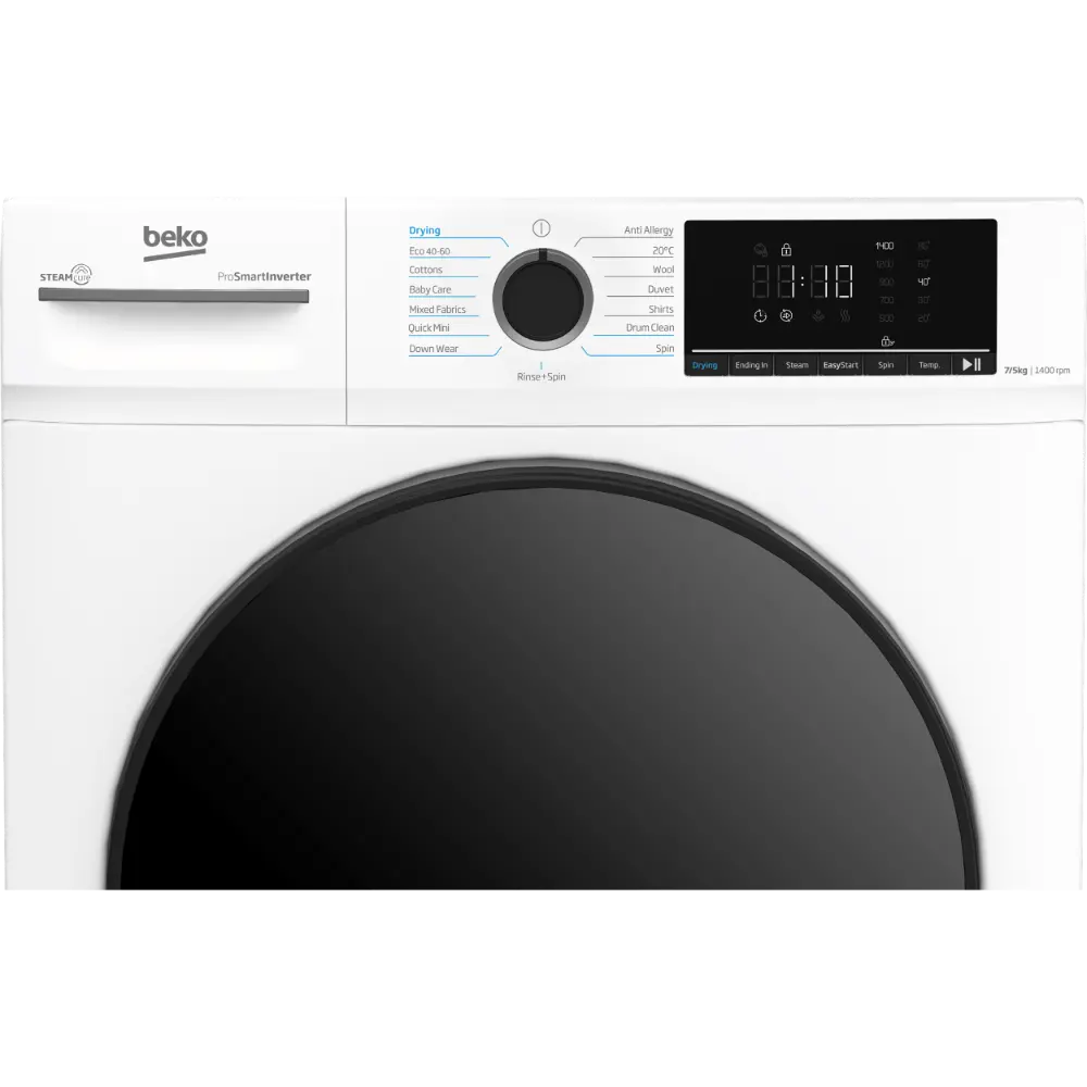Beko 7kg Wash 5kg Dry Washer Dryer - White | BMM5DFO5741W