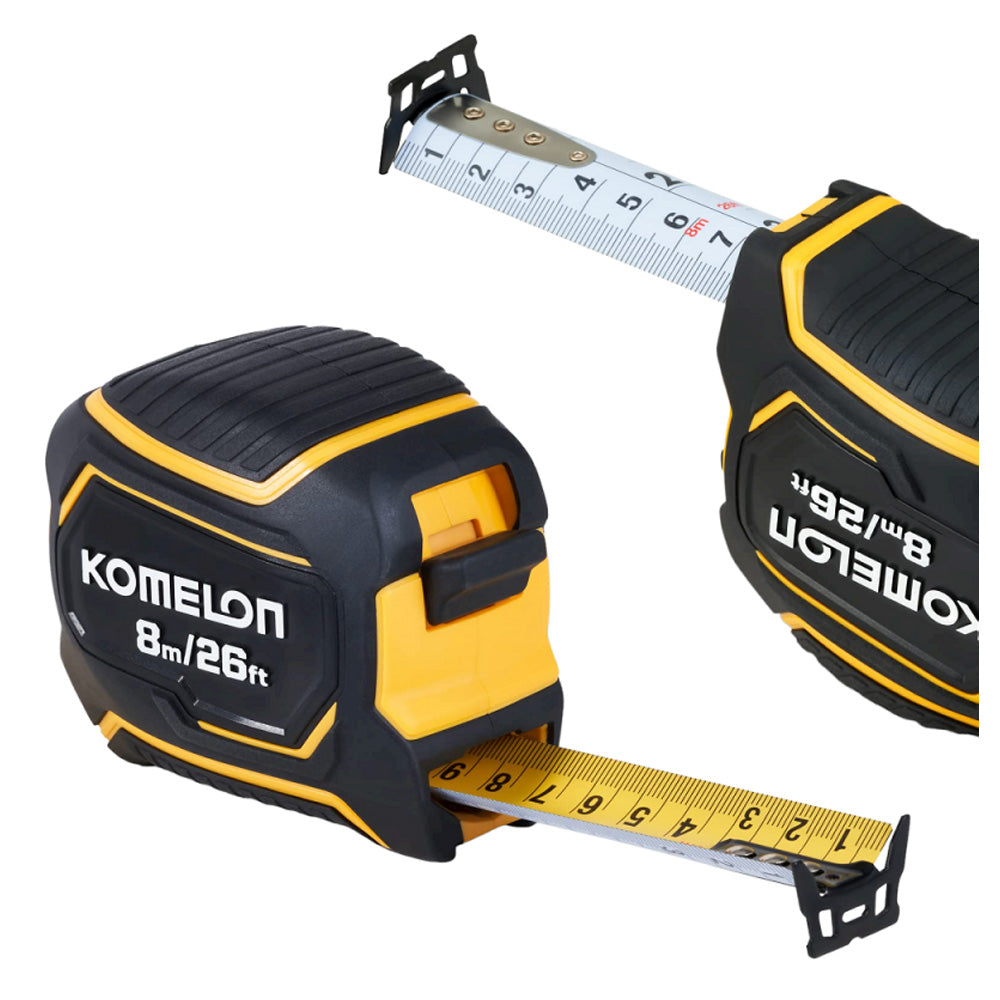 Komelon Pocket Measuring Tape 8m/26ft (Width 32mm) | XMS228MTAPE