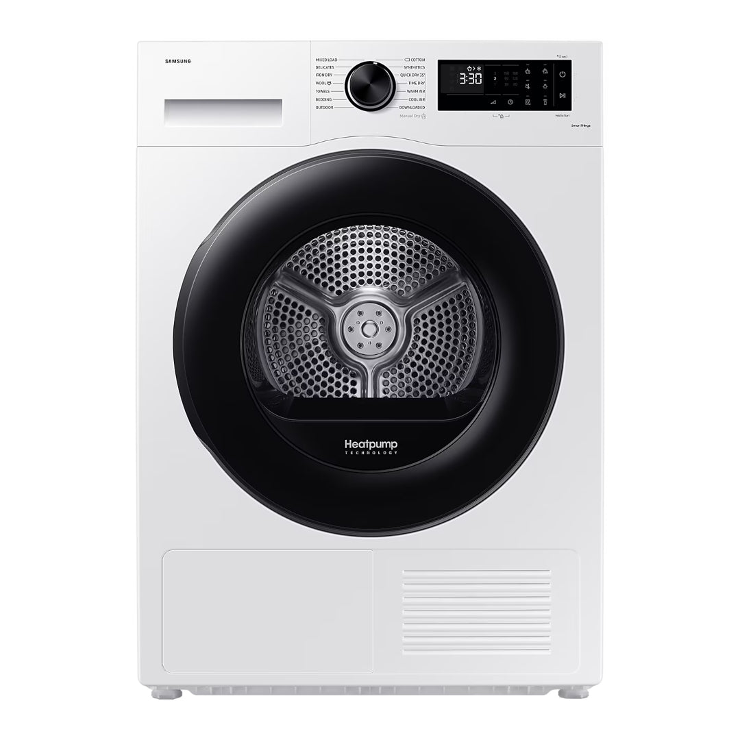 Samsung Series 5 9KG Heat Pump Tumble Dryer - White | DV90CGC0A0AEEU