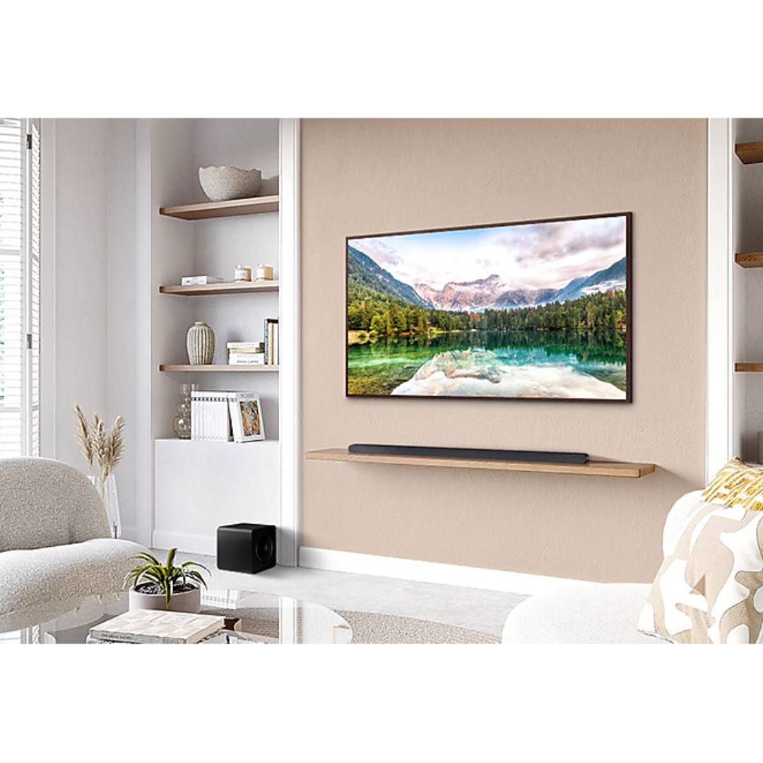 Samsung S800D Ultra Slim Lifestyle Soundbar with Subwoofer with Dolby Atmos - Black | HW-S800D/XU