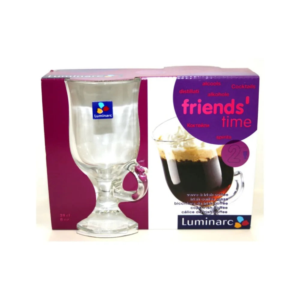 Luminarc Handled Irish Coffee Glass - Set of 2 | GL1239