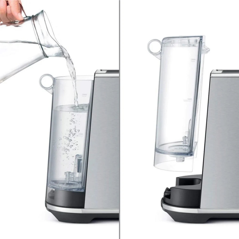 Sage The Bambino Plus Coffee Machine - Brushed Stainless Steel | SES500BSS4GUK1