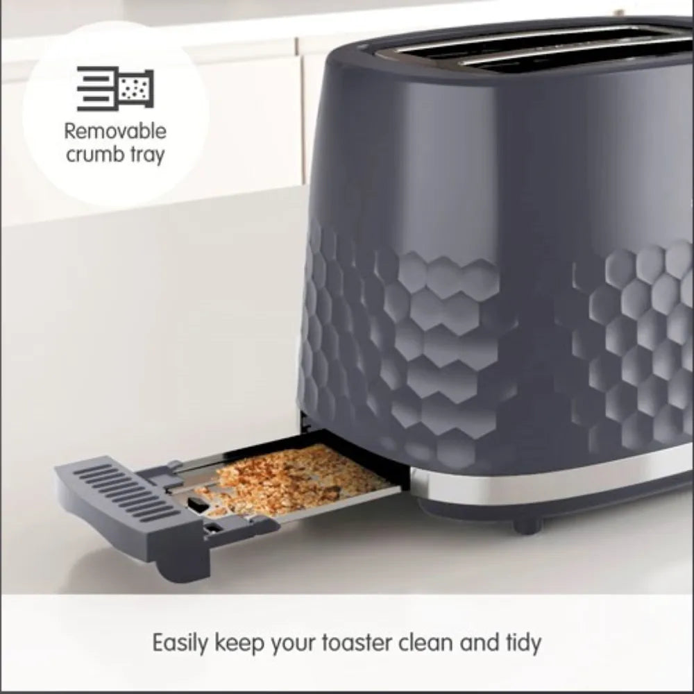 Morphy Richards Hive 2 Slice Toaster - Grey | 220033