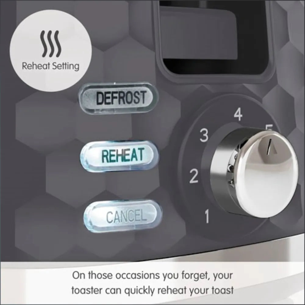 Morphy Richards Hive 2 Slice Toaster - Grey | 220033