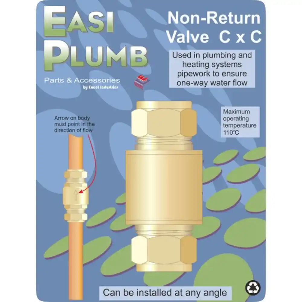 Easi Plumb 3/4" C x C Non Return Valve | EP34NRVC