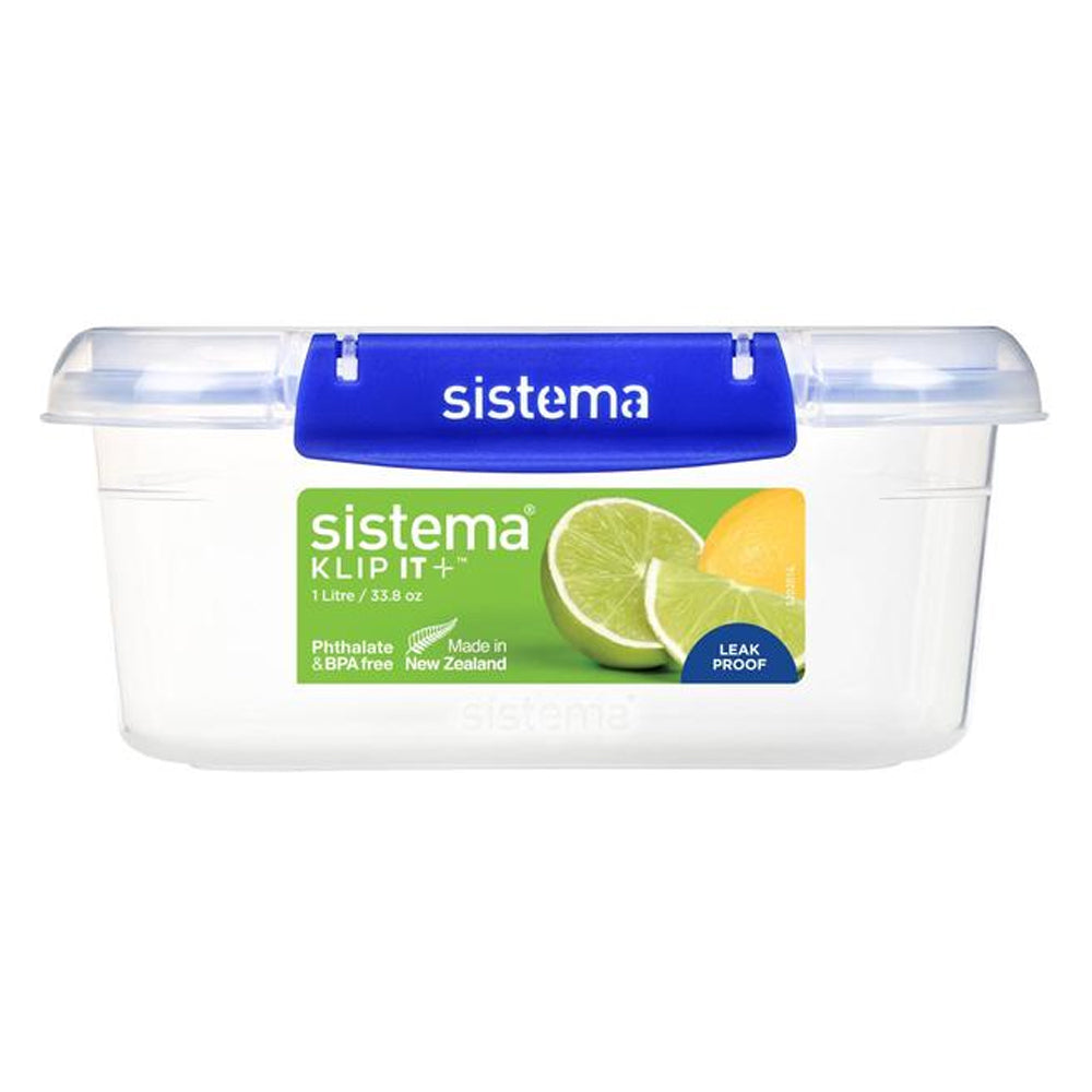 Sistema Klip it Plus Rectangular Storage Container 1 Litre | 881600