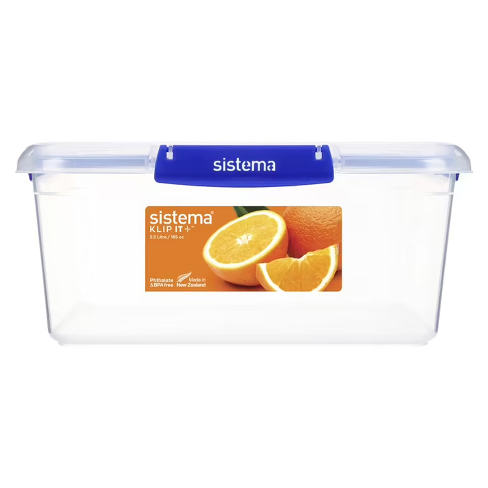 Sistema Klip it Plus Rectangular Storage Container 5.5 Litre | 881850