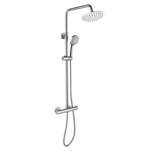 Eco Drench Shower With Round Stainless Steel Head 300300 Heavins eco-drench-shower-with-round-stainless-steel-head-300300-heavins