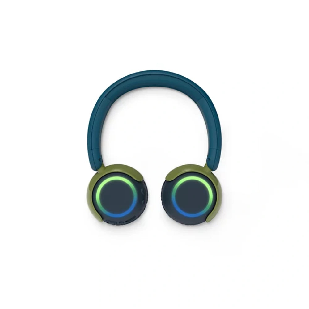 Philips Kids Wireless Lightup Headphones - Blue / Green | TAK4200CT/00