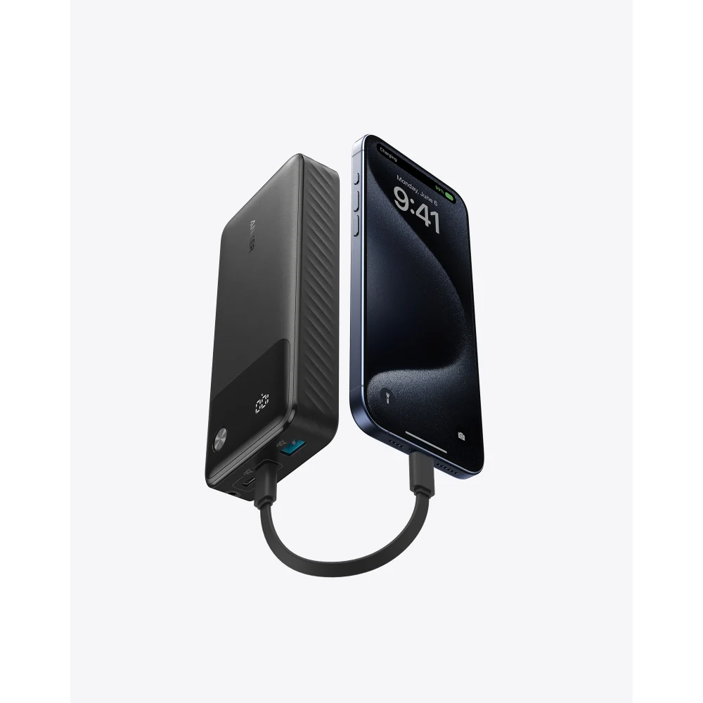 Anker Power Bank 30W 20,000mah - Black | A1384H11