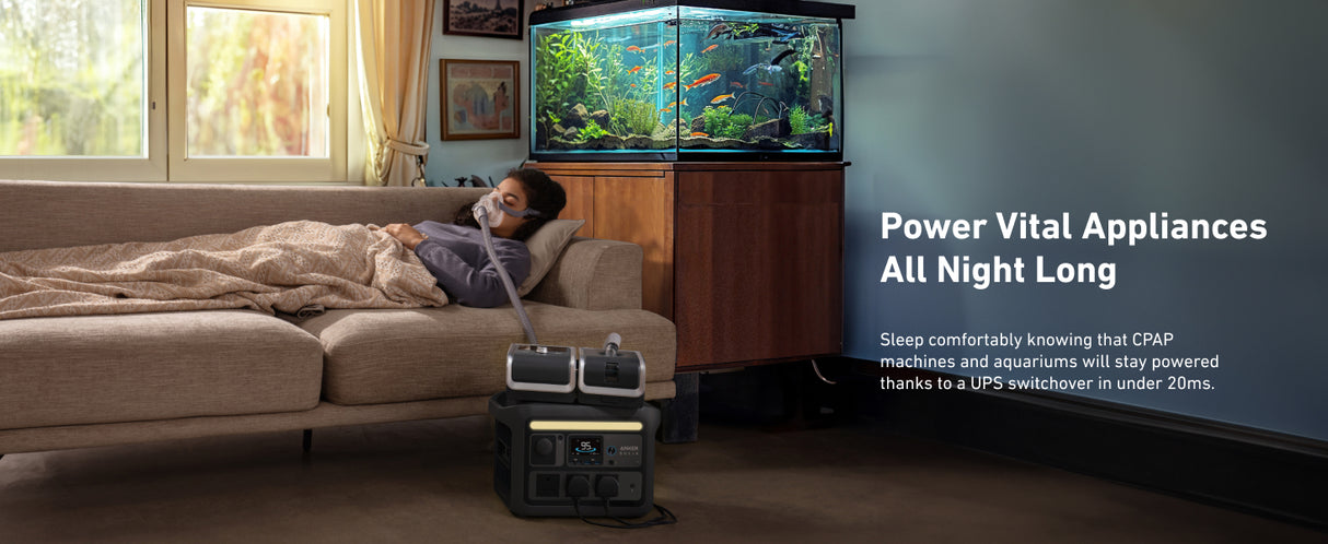 Anker Solix C800X Plus 768wh Portable Power Station Generator Powerbank | A1755211