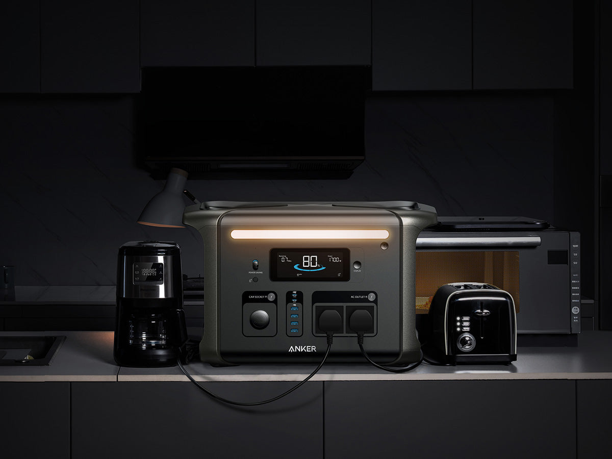 Anker SOLIX F1500 Portable Power Station ( Backup Battery ) - 1536Wh 1800W | A1772211