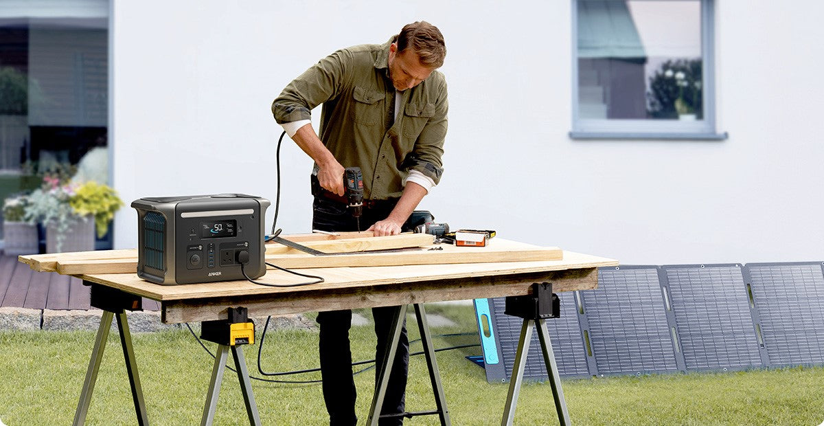 Anker SOLIX F1500 Portable Power Station ( Backup Battery ) - 1536Wh 1800W | A1772211